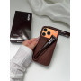 Стильний чохол Rhode Lip Case Espresso для iPhone 17 Pro Max